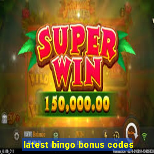 latest bingo bonus codes