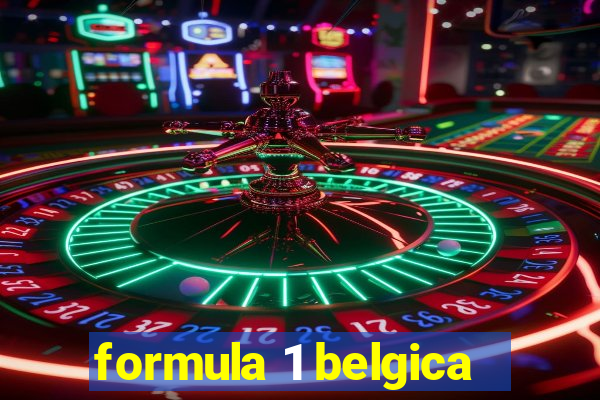 formula 1 belgica