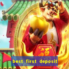 best first deposit bingo bonus