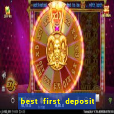 best first deposit bingo bonus