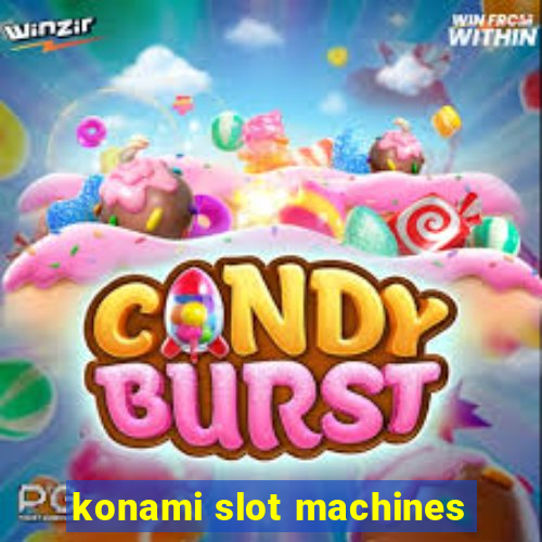 konami slot machines