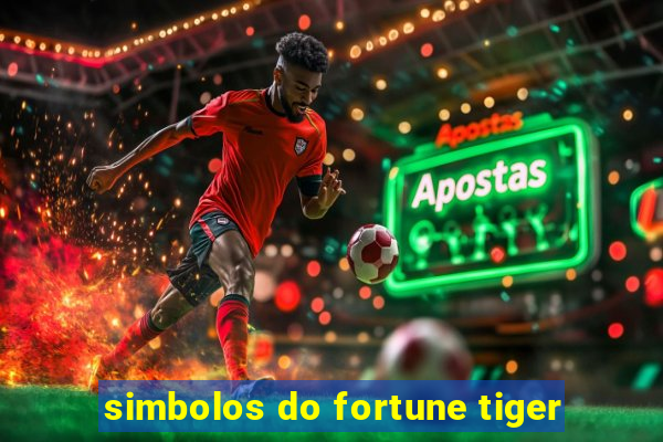 simbolos do fortune tiger