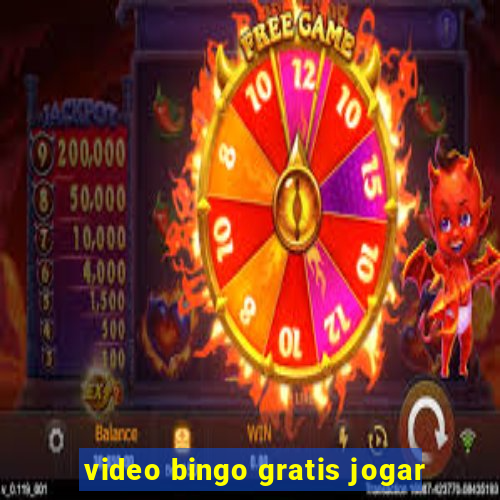 video bingo gratis jogar