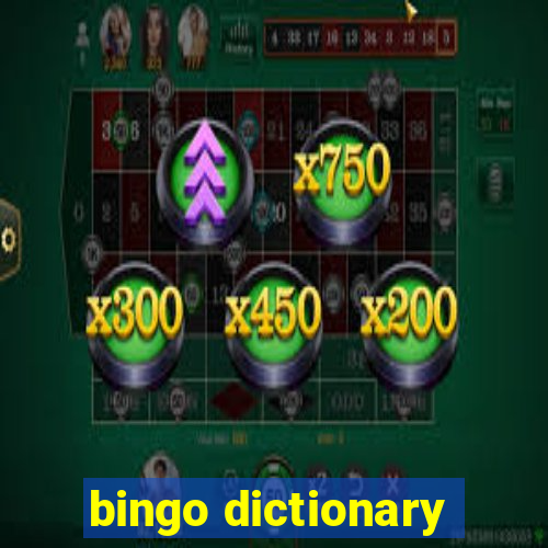 bingo dictionary