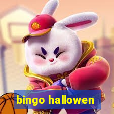 bingo hallowen