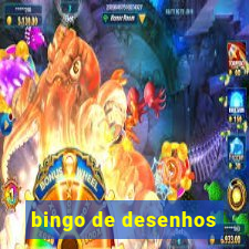 bingo de desenhos