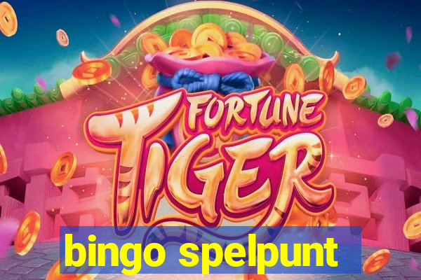 bingo spelpunt