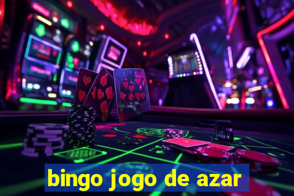 bingo jogo de azar