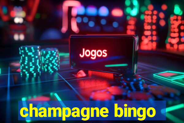 champagne bingo