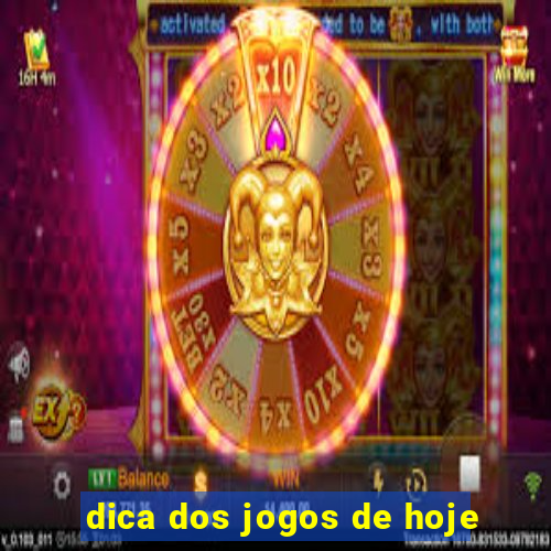 dica dos jogos de hoje