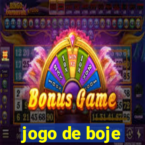 jogo de boje