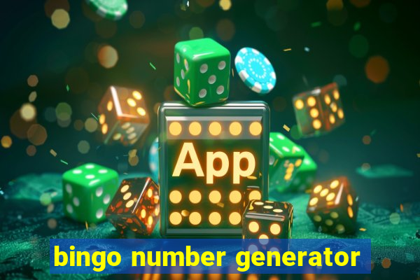 bingo number generator