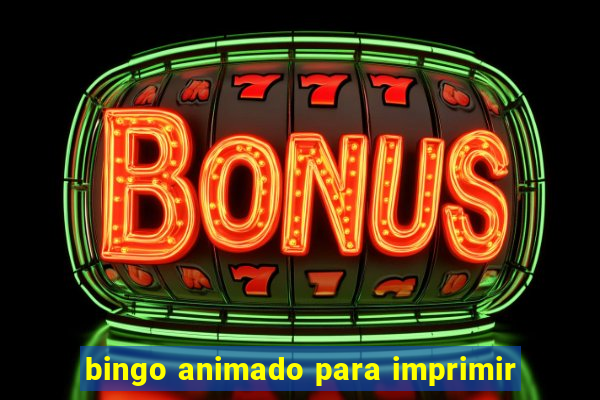 bingo animado para imprimir