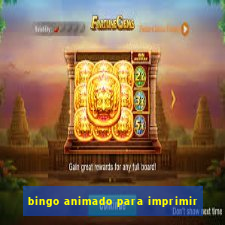 bingo animado para imprimir