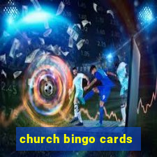 church bingo cards