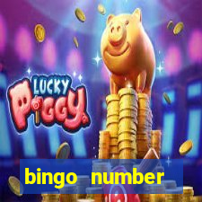 bingo number generator online