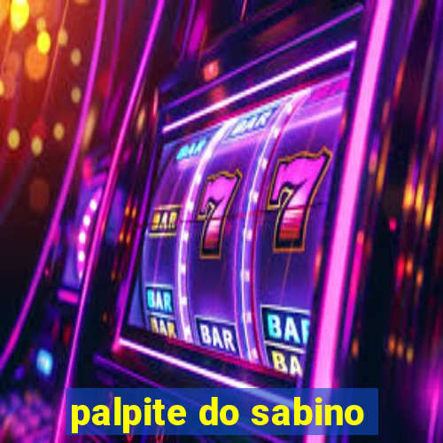 palpite do sabino