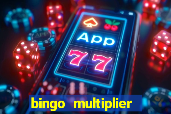 bingo multiplier scratch card