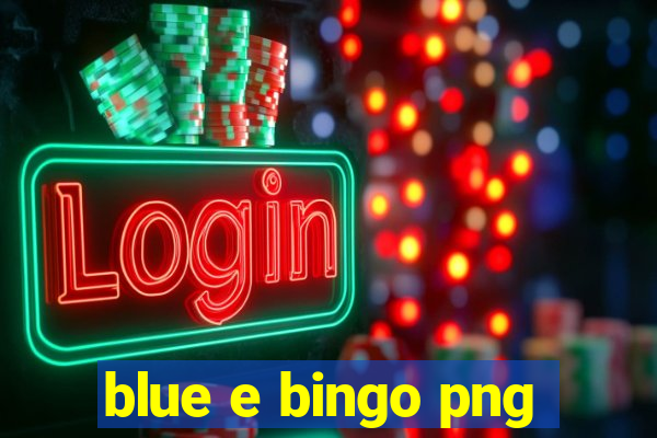 blue e bingo png