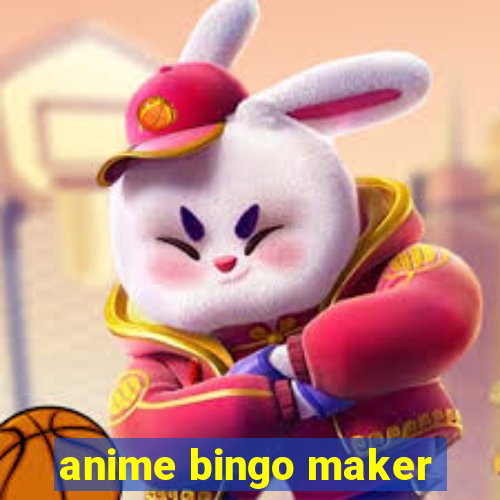 anime bingo maker