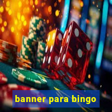 banner para bingo