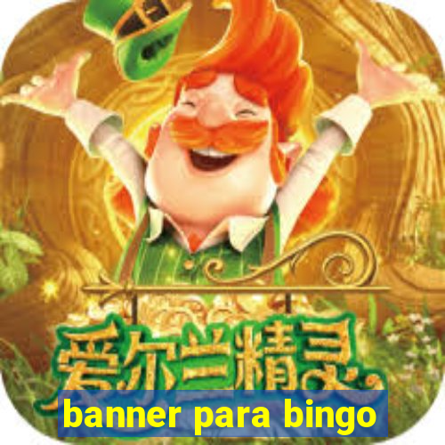 banner para bingo