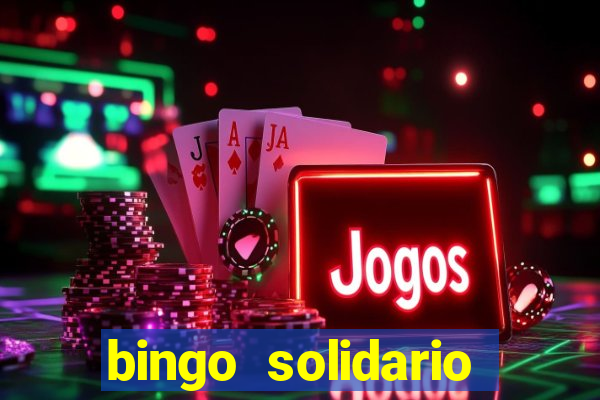 bingo solidario como organizar