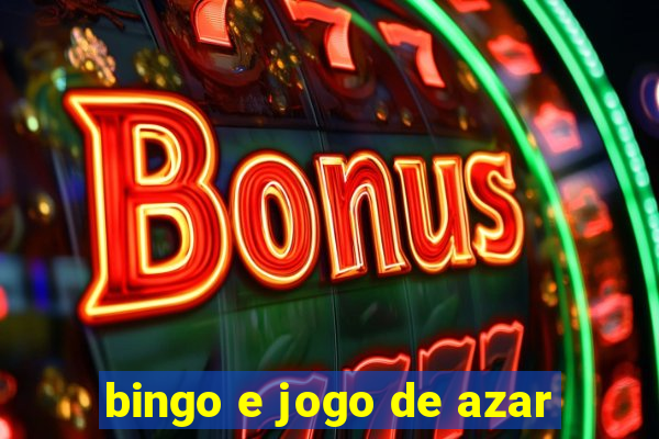 bingo e jogo de azar