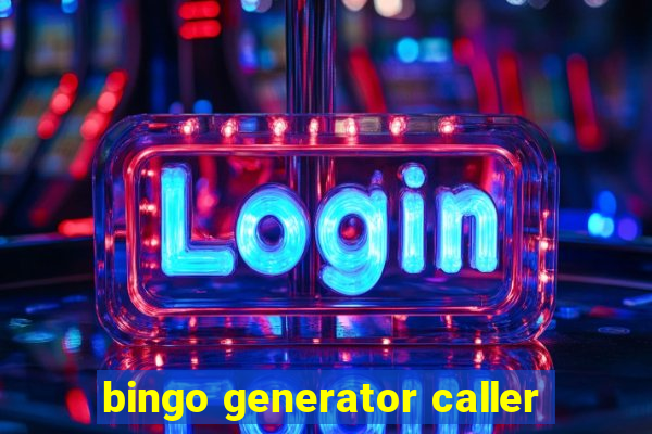 bingo generator caller