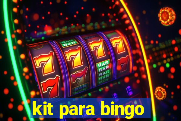 kit para bingo