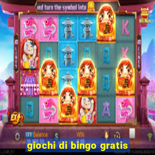 giochi di bingo gratis