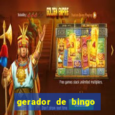 gerador de bingo de palavras