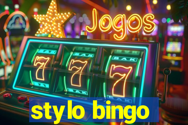 stylo bingo