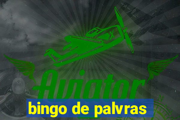 bingo de palvras