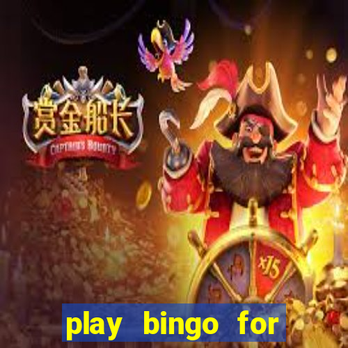 play bingo for money no deposit