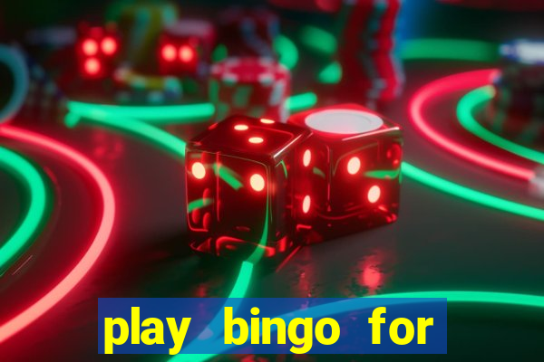 play bingo for money no deposit