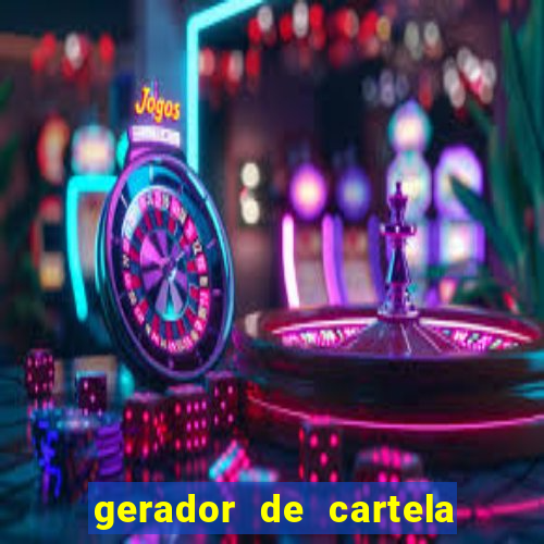 gerador de cartela de bingo