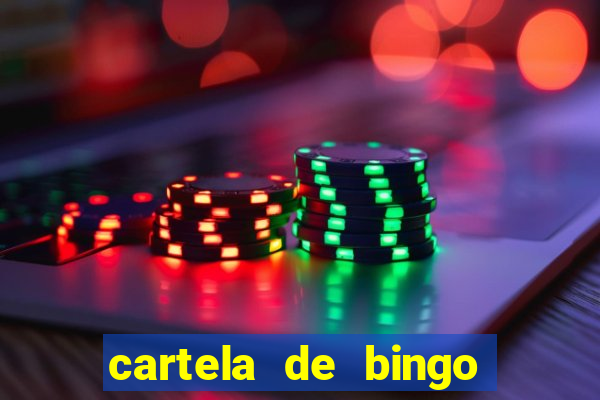 cartela de bingo 75 para imprimir