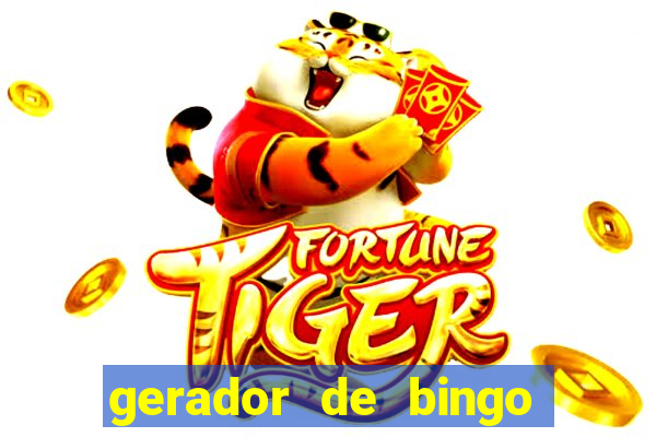 gerador de bingo cha de bebe