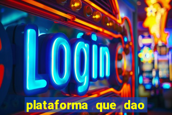 plataforma que dao b?nus para jogar