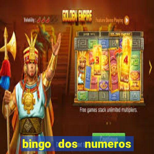 bingo dos numeros de 1 a 30