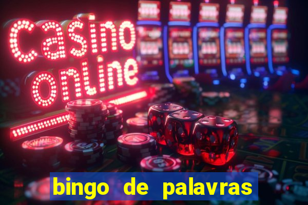 bingo de palavras como fazer