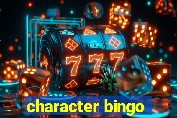 character bingo