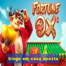 bingo em casa aposta