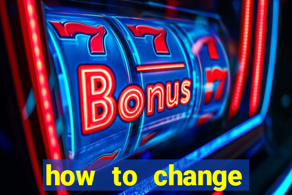 how to change bingo card on slot machine