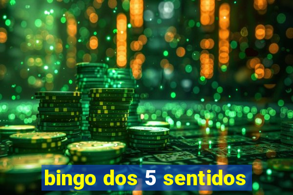 bingo dos 5 sentidos