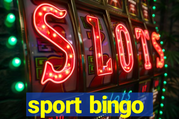 sport bingo