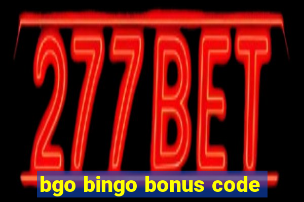 bgo bingo bonus code