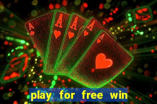 play for free win for real bingo