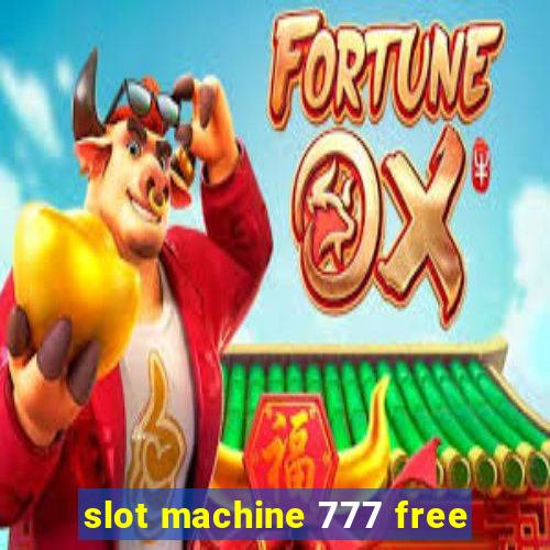 slot machine 777 free